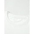 thumbnail image 6 of Men's Cartoon & Letter Graphic Drop Shoulder Sleeve T-Shirt, 6 of 6