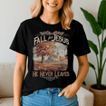 thumbnail image 2 of Fall For Jesus He Never Leaves Fall Christian Religious, Thanksgiving Shirt,Turkey Tee,Holiday Gift ,Happy Thanksgiving Tshirt,Turkey Day,Family Gobble ,Pumpkin,, 2 of 5