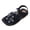 Black, variant on Ymyiu Girl Sandals Toddler Boys Girls Buckle Sandals Comfort Open Toe Sandal with Adjustable Back Strap Size 10 (Black,Little Kids 10)