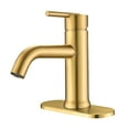 thumbnail image 5 of Proox  Single Lever Handle Bathroom Single Hole Basin Stainless Steel Faucet Brushed Nickel Brushed, 5 of 5