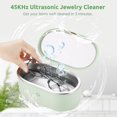 thumbnail image 3 of CNKOO Ultrasonic Cleaner  Jewelry Ultrasonic Cleaner Machine Multifunctional Portable Household Cleaner for Cleaning Eyeglasses  Glasses  Dentures  Razors  Rings, 3 of 6