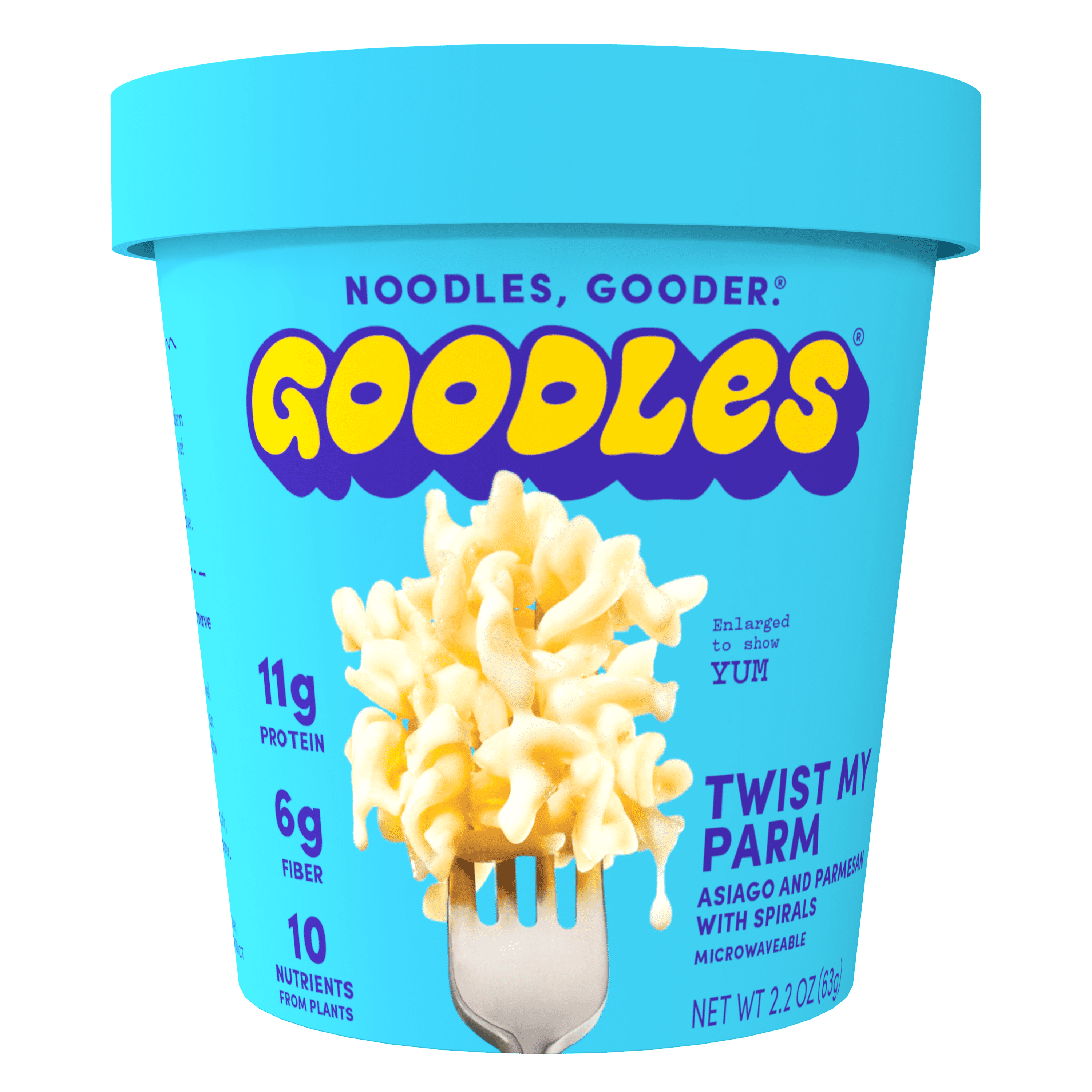 (12 pack) Goodles Mac & Cheese Twist My Parm Microwaveable Cup; Shelf Stable-2.2oz