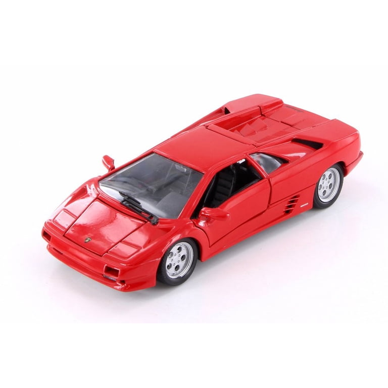 Lamborghini Diablo Hard Top, Red - Welly 29374WR - 1/24 Scale