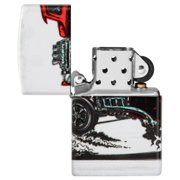 Zippo Hot Rod Design 540 Color Matte Pocket Lighter