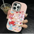 thumbnail image 1 of Sanrio Hello Kitty Gaming Phone Case Suitable for iPhone 15, 14, 13, 12, 11 Pro Max 7, 8 Plus, XR XS Max Silver Frame Phone Case, 1 of 3