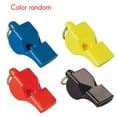 thumbnail image 1 of 50 Pcs Non-Nuclear Professional Referee Whistle Fox Whistle Plastic Life-Saving Whistle Special for Game, 1 of 5