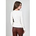 thumbnail image 3 of Blusa de manga larga /Juvenil, 0279 (Blanco) blanco CH, 3 of 5