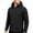 Black, variant on Miqool Mens Lightweight Hooded Waterproof Rain Jacket Breathable Windbreaker Rain Coats for Outdoor Mountain Hiking