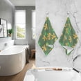 thumbnail image 7 of Dreamtimes St. Patrick's Day Cotton Hand Towel Super Soft and High Absorbent Bath Towel Fast Drying Hand Towel for Home Bathroom Gym Hotel Yoga (2 Pack),16 x 28 inch, 7 of 7