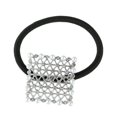 thumbnail image 4 of cabellero Scrunchies Elástico Cabello Cinta de cabellero para Mujer o Niñas Accesorio para Mujer Damas Plata, 4 of 8