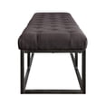 thumbnail image 5 of Serta Danes Tufted Bench with Iron Legs, 5 of 7