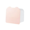 thumbnail image 3 of Wall Mounted Bathroom Storage Box for Sanitary Napkins and Pads, 2-Compartment Plastic Vanity Organizer for Feminine and Small Items, 3 of 7