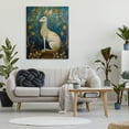 thumbnail image 3 of Stupell Industries Patterned Forest Rabbit Animals & Insects Painting Gallery Wrapped Canvas Print Wall Art, 36 x 48, 3 of 8