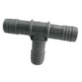 thumbnail image 1 of 1.25 in. Boshart Hose Tee, Grey - Polyethylene, 1 of 1