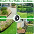 thumbnail image 3 of Landscape Edging Border 33 FT 2 Inch Tall with 60 Spikes, Plastic Edging for Landscaping, Garden Edging Border， Flower Bed, Paver and Lawn Edging Border, Black, 3 of 6