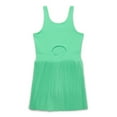 thumbnail image 3 of Athletic Works Girls Active Pleat Dress with Built-In Shorts, Sizes 4-18, 3 of 4