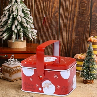 Holiday Time 2PK Round Plastic PP Green Treat Container, Snowflake