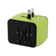 thumbnail image 5 of Tholdsy de pared con 4 puertos Convertidor universal Adaptador de viaje multifuncional internacional Accesorios de estación de carga Electrónica Verde, 5 of 6