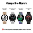 thumbnail image 4 of MSHUN Metal Band Compatible with Samsung Galaxy Watch 5 40mm 44mm/Watch 5 Pro LTE/Galaxy Watch 4 40mm 44mm/Watch 4 Classic 42mm 46mm, No Gap Mesh Loop Magnetic Bands Adjustable Strap (Colorful), 4 of 6