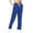 Blue, variant on Pants for Women Casual Pants for Tall Women 14 Flare Boot Cut Plaid Casual Stretch Running Mens Sweatpants plus Size Woman Trouser Glitter Dress French Blue M