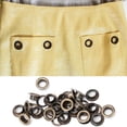 thumbnail image 6 of Versatile Brass Eyelets, Metal Grommet Eyelets Kit For Multiple Cloth Applications, Decorative And Rust Proof Leather Craft Accessories, 6 of 8