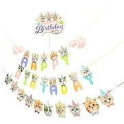 1 Set Cats Happy Birthday Party Decoration Cats Birthday Party Ornaments Party Favors