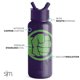 thumbnail image 1 of Simple Modern Marvel Water Bottle with Straw Lid Vacuum Insulated Stainless Steel Metal Thermos | Gifts for Women Men Reusable Leak Proof Flask | Summit Collection | 32oz Hulk Smash Simple Modern Botella De Agua, 1 of 2