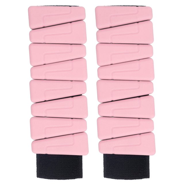 1 par de pulseras con soporte de peso de resina, cinturón de pesas ajustable para muñeca y tobillo para deportes físicos