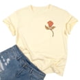 thumbnail image 6 of MOUSYA Magic Kingdom Shirt Women Beauty Shirts Belle Princess Tee Tale As Old As Time T-Shirt Vacation Short Sleeve Tops, 6 of 14