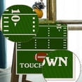 thumbnail image 2 of American Football Court Table Runner Touch Down Boy Sport Football Birthday Party Decorations Kitchen Dining Home Table Decor (13.8" x 71"), 2 of 5