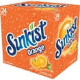 thumbnail image 3 of Sunkist Orange Soda Pop, 12 fl oz, 24 Pack Cans, 3 of 11