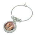 thumbnail image 2 of Yorkie Yorkshire Terrier Buddies Wine Glass Charm Drink Marker, 2 of 5