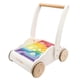 thumbnail image 1 of Le Toy Van - Petilou Andador de madera para niños pequeños y bebés | Caminante educativo de la nube del arco iris | Adecuado para un niño o niña de 1 año o más, multicolor, 45 bloques (PL102), 1 of 5