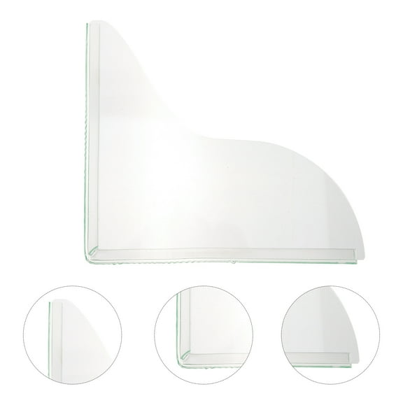 Hemobllo Bathroom Splash Guard Leak Proof 2Pcs