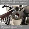 thumbnail image 3 of Bola enfriadora Espresso Brikinte de acero inoxidable, paquete de 2, 3 of 7