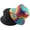 Colorful, variant on CoCopeaunts Tie Dye Bucket Hat Women Summer Sun Hats Unisex Reversible Fisherman Hat Beach Sunscreen Reversible Bucket Cap
