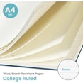thumbnail image 6 of Spiral Lined Notebook, Notebooks for Work, Large Journal for Women & Men, College Ruled Journaling Notebook for Writing, Plastic Cover Spiral Journal, 6 of 14