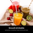 thumbnail image 4 of Ninja QB1004 Blender/Food Processor with 450-Watt Base, 48oz Pitcher, 16oz Chopper Bowl, and 40oz Processor Bowl for Shakes, Smoothies, and Meal Prep,Black, 4 of 5