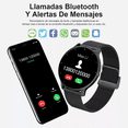 thumbnail image 2 of Reloj Inteligente Resistente Al Agua Con Bluetooth, Color Negro, 2 of 5