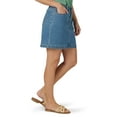 thumbnail image 3 of Lee Women's Midrise Denim Skort, 3 of 7