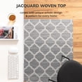 thumbnail image 4 of 40" x 54" Mitte Gray & Beige 1/4" Rug’d Chair Mat™, 4 of 7