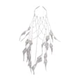 thumbnail image 2 of Headpieces de banda para la cabeza de plumas de borla Festival Beach Summer Starwear Starwear para fiestas del día de Messer Club Nightclub Cumpleaños Plata, 2 of 8