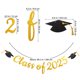 thumbnail image 5 of BRIGHTFUFU Banner decorativo para fiesta de graduación, clase de 2025, adorno de fondo de graduación, pancarta de felicitaciones para graduados., 5 of 7