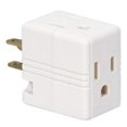 thumbnail image 1 of Cooper Wiring 1482W-BOX White 3 Outlet Cube Tap - Adapter, 1 of 1
