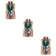thumbnail image 1 of Traje de baño de mujer sin mangas Eigraketly estampado verde + Flor negra L CBP218393, 1 of 6