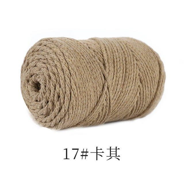 Nvzi Hilo para ganchillo - Suave y fácil de trabajar, ideal para bufandas, gorros, mantas y proyectos de bricolaje - Hilo premium para ganchillo, perfecto para principiantes y expertos, color caqui