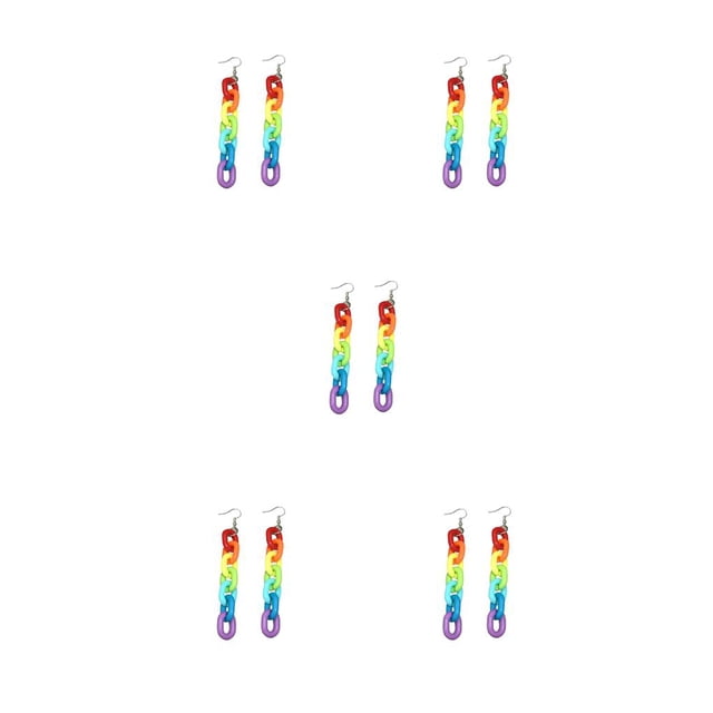 Minnieouse 1 par de pendientes de estilo informal para mujer, pendiente de gota para senderismo y banquete, diseño Simple, joyería acrílica geométrica, Type2 NO2 Minnieouse CBP298977
