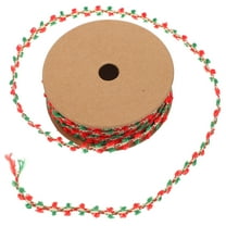 WHAMVOX Christmas Ribbon for Gift Wrapping Made of Polyester Multi Yards per Roll