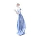 thumbnail image 4 of Figura de niña de cerámica, estatua de dama de porcelana, adorno de estatua de niña nórdica moderna Estilo B, 4 of 9