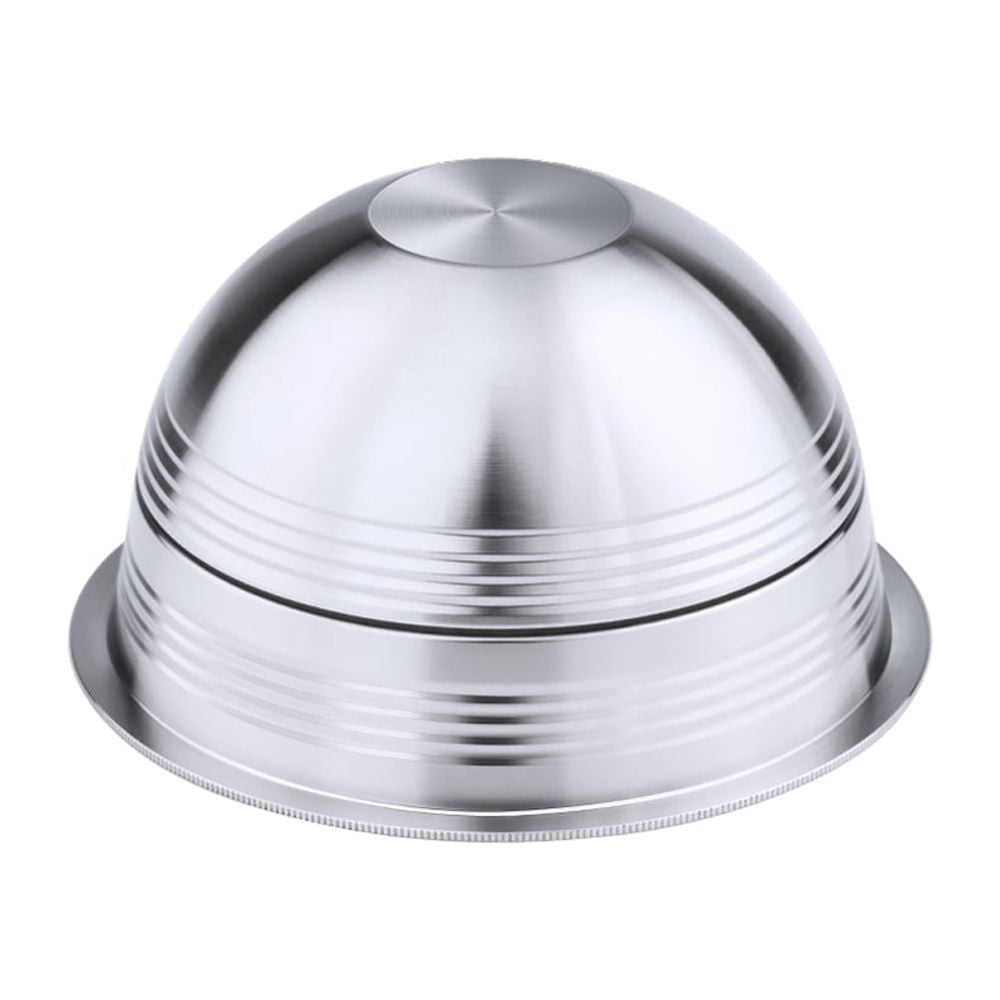 Stainless Steel Fillable Coffee Capsules Reusable Coffee Capsules Cup Filter Set Compatible with Vertuo Capsules Pod Vertuoline GCA1 and Delonghi ENV150 Coffee Machine